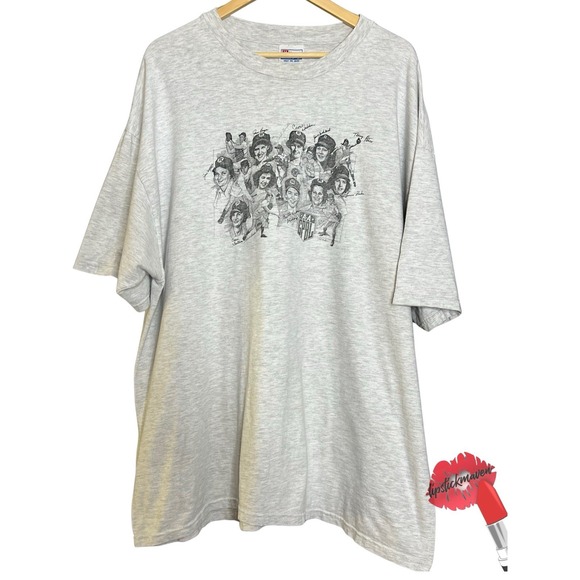 Hanes Tops - Vintage AAGPBL Shirt Unisex XXL Womens Baseball Portraits‎ Rare